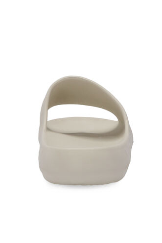 ESEM JEAN Kadın Kırık Beyaz Terlik - Thumbnail