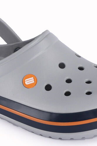 ESEM LOOP Boy Slippers Gray - Navy - Thumbnail