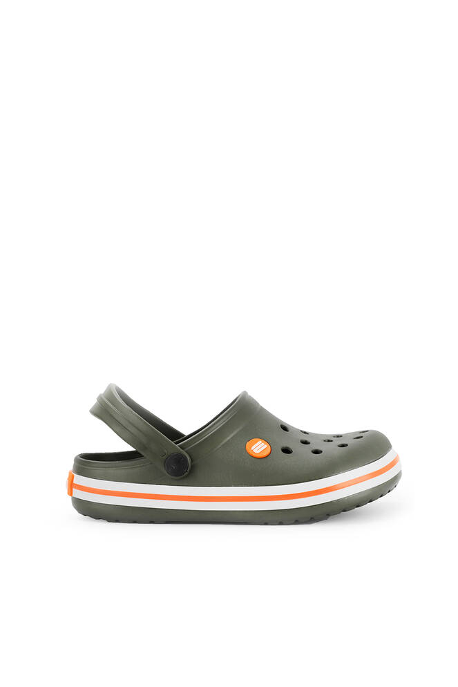 ESEM LOOP Boys' Slippers Khaki - White