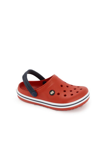 ESEM LOOP Boys' Slippers Red - White - Thumbnail