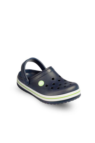 ESEM LOOP Erkek Çocuk Navy / Green Terlik - Thumbnail