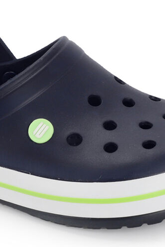 ESEM LOOP Erkek Navy / Green Terlik - Thumbnail