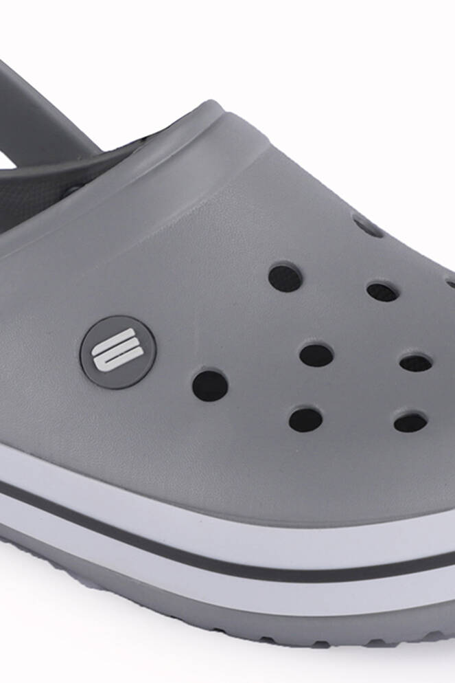 ESEM LOOP Women's Slippers Gray - White