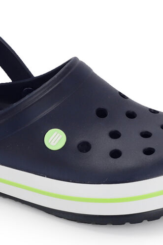 ESEM LOOP Women's Slippers Navy - Green - Thumbnail