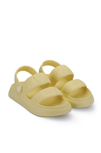 ESEM Yellow Women's Sandals - Thumbnail