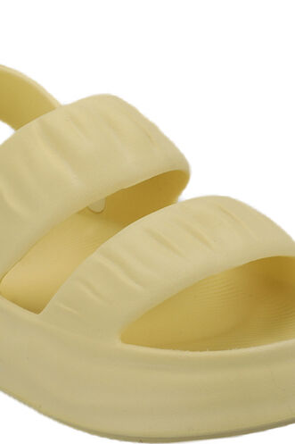ESEM Yellow Women's Sandals - Thumbnail