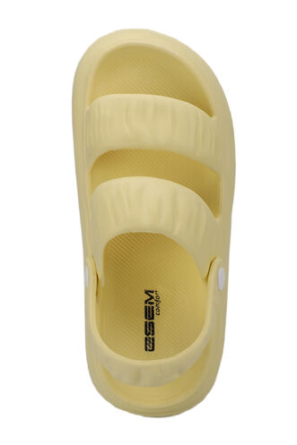 ESEM Yellow Women's Sandals - Thumbnail