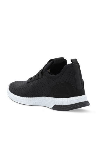 Slazenger ABENA NOK Unisex Çocuk Siyah / Kırmızı Günlük Spor Ayakkabısı - Thumbnail