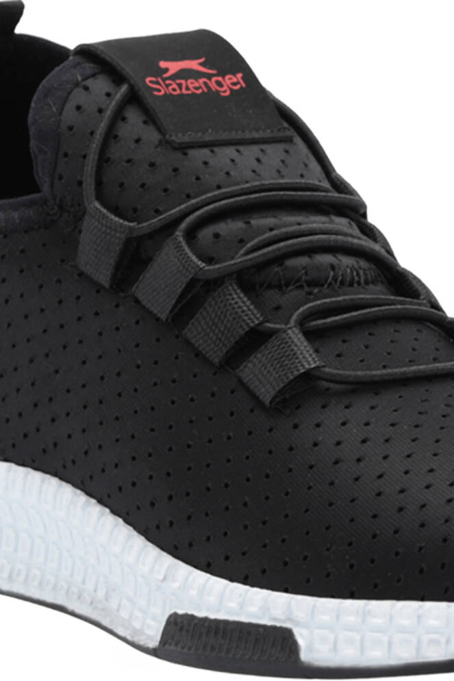 Slazenger ABENA NOK Unisex Çocuk Siyah / Kırmızı Günlük Spor Ayakkabısı