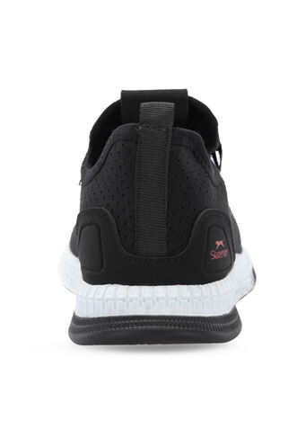 Slazenger ABENA NOK Unisex Çocuk Siyah / Kırmızı Günlük Spor Ayakkabısı - Thumbnail