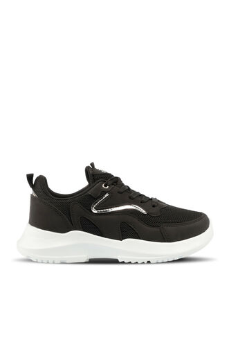 Slazenger ABUSE Sneaker Women's Shoes Black - White - Thumbnail