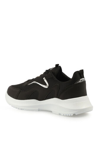 Slazenger ABUSE Sneaker Women's Shoes Black - White - Thumbnail