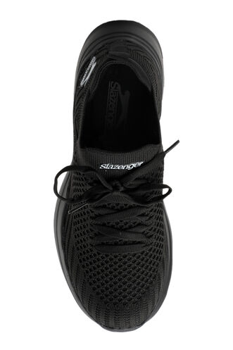 Slazenger ACCOUNT Sneaker Kadın Ayakkabı Siyah - Siyah - Thumbnail
