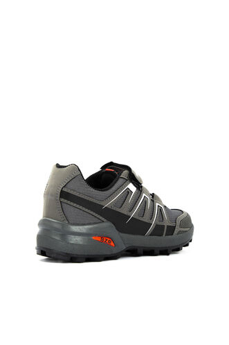 Slazenger ADITYA IN Sneaker Unisex Children's Shoes Dark Gray - White - Thumbnail
