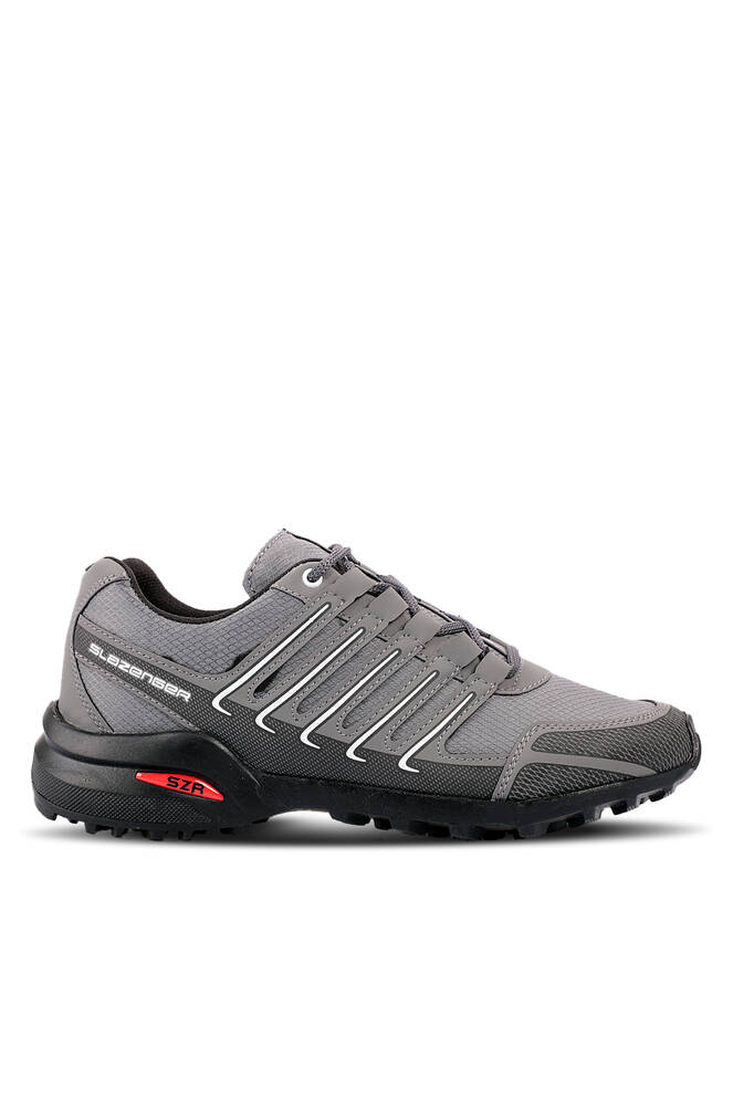 Slazenger ADMISSION IN Erkek Outdoor Ayakkabı Koyu Gri - Beyaz