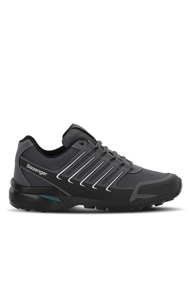 Slazenger ADMISSION IN Erkek Koyu Gri / Beyaz Outdoor