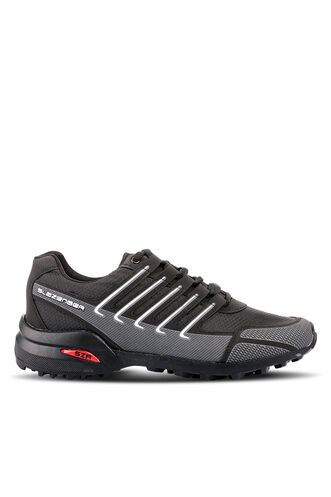 Slazenger - Slazenger ADMISSION IN Erkek Outdoor Ayakkabı Siyah - Beyaz