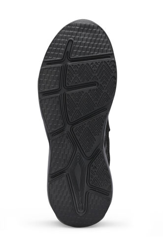 Slazenger AESON Sneaker Erkek Ayakkabı Siyah - Siyah - Thumbnail