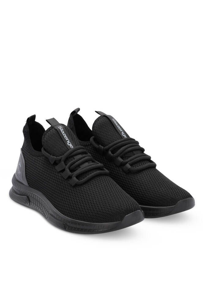 Slazenger AGENDA Erkek Sneaker Ayakkabı Siyah - Koyu Gri