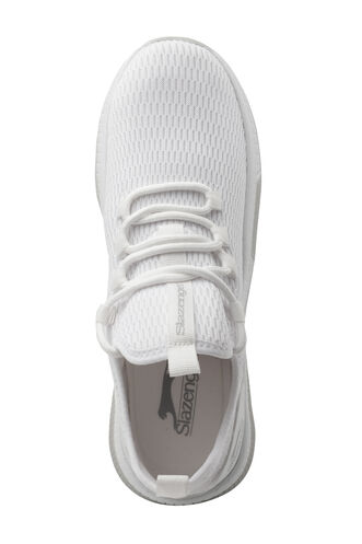Slazenger AGENDA Sneaker Erkek Ayakkabı Beyaz - Gümüş - Thumbnail