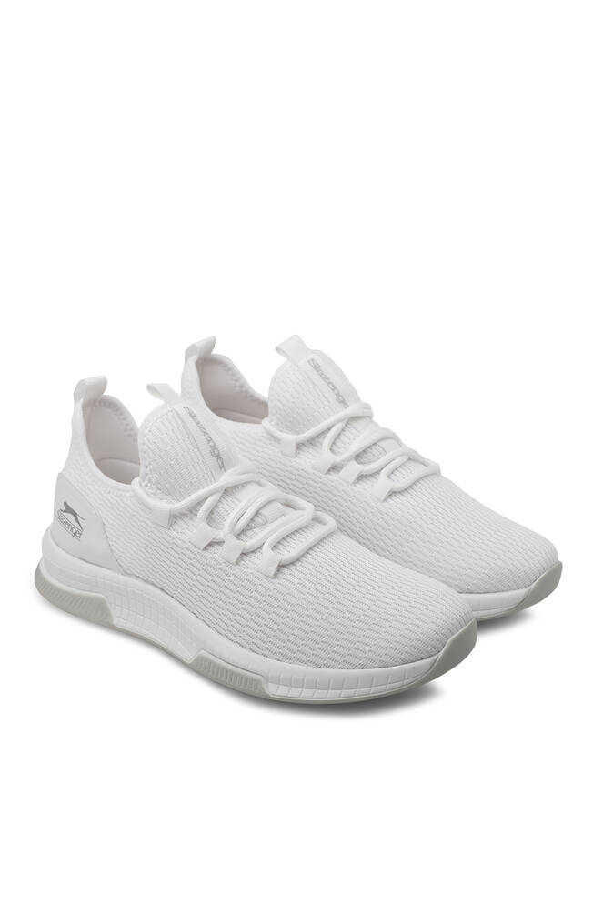 Slazenger AGENDA Sneaker Erkek Ayakkabı Beyaz - Gümüş