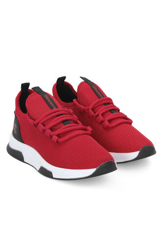 Slazenger AGENDA Kadın Kırmızı / Siyah Sneaker - Thumbnail