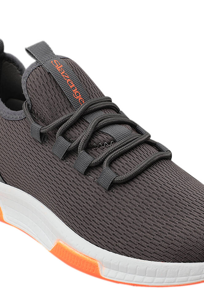 Slazenger AGENDA Sneaker Kadın Ayakkabı Koyu Gri - Turuncu