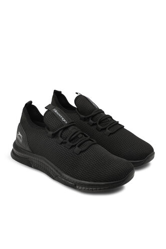 Slazenger AGENDA Kadın Siyah / Siyah Sneaker - Thumbnail