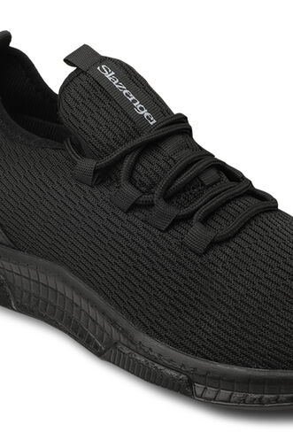 Slazenger AGENDA Kadın Siyah / Siyah Sneaker - Thumbnail
