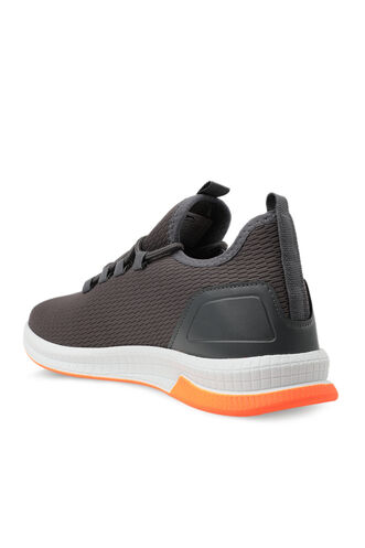 Slazenger AGENDA Sneaker Men's Shoes Dark Gray - Orange - Thumbnail