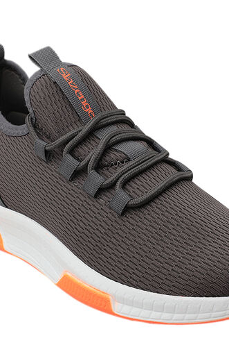 Slazenger AGENDA Sneaker Men's Shoes Dark Gray - Orange - Thumbnail