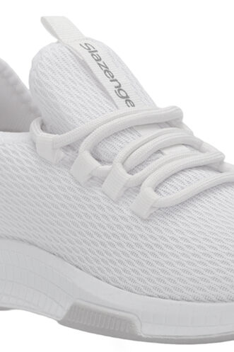 Slazenger AGENDA Women's Sneaker Shoes White - Silver - Thumbnail
