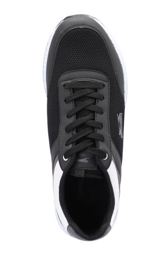 Slazenger AKRAM Sneaker Erkek Ayakkabı Siyah - Thumbnail