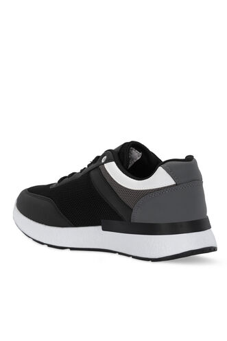 Slazenger AKRAM Sneaker Erkek Ayakkabı Siyah - Thumbnail
