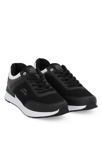 Slazenger AKRAM Sneaker Erkek Ayakkabı Siyah - Thumbnail