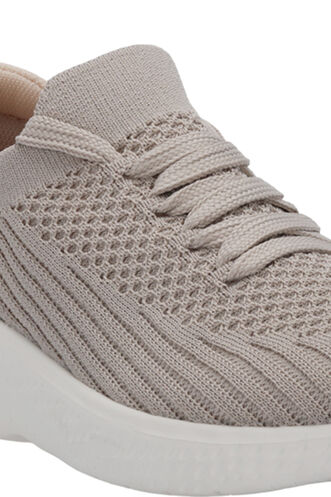 Slazenger ALBORG Kadın Sneaker Ayakkabı Bej - Thumbnail