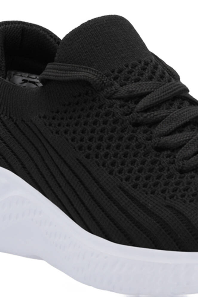 Slazenger ALBORG Kadın Sneaker Ayakkabı Siyah - Beyaz