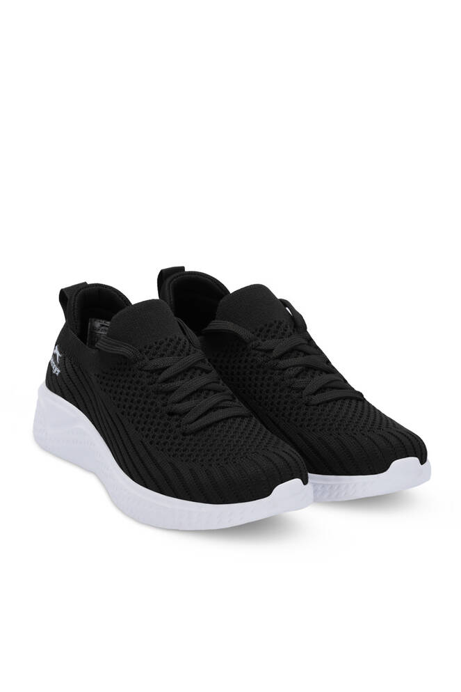 Slazenger ALBORG Kadın Sneaker Ayakkabı Siyah - Beyaz
