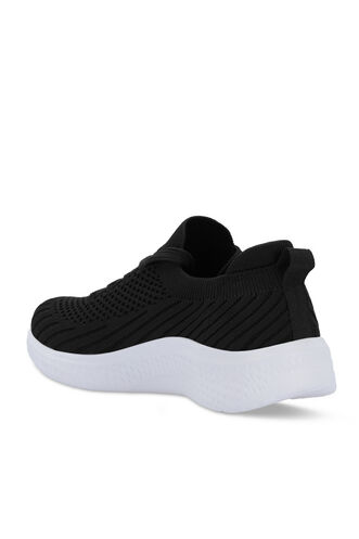 Slazenger ALBORG Kadın Sneaker Ayakkabı Siyah - Beyaz - Thumbnail