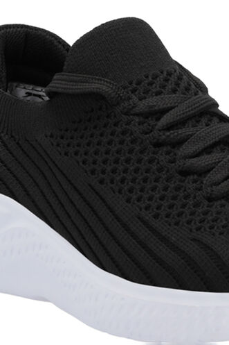 Slazenger ALBORG Kadın Sneaker Ayakkabı Siyah - Beyaz - Thumbnail