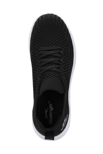 Slazenger ALBORG Kadın Sneaker Ayakkabı Siyah - Beyaz - Thumbnail