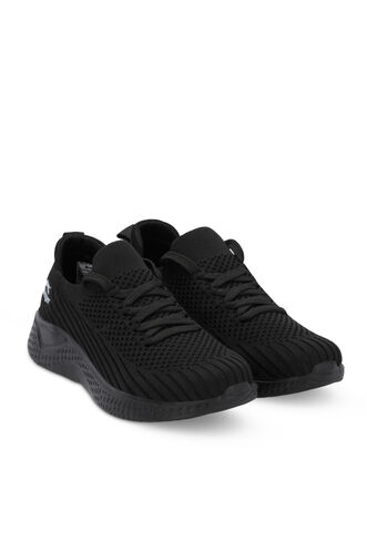Slazenger ALBORG Kadın Sneaker Ayakkabı Siyah - Siyah - Thumbnail