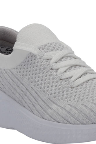 Slazenger ALBORG Kadın Sneaker Ayakkabı Taş Gri - Thumbnail