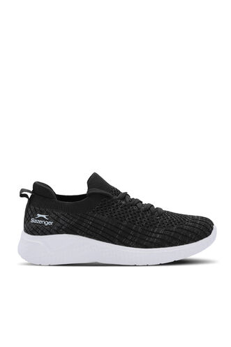 Slazenger - Slazenger ALBORG Women's Sneaker Shoes Black - Grey