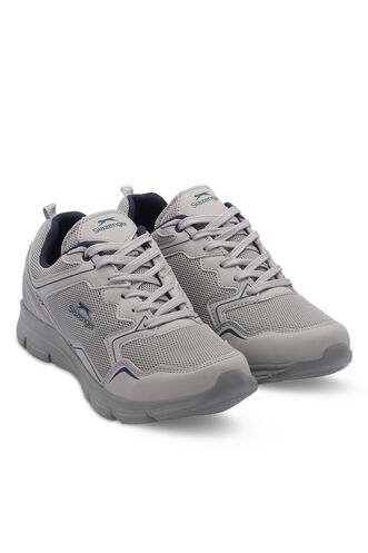 Slazenger ALETA I Erkek Spor Ayakkabıları Gri - Lacivert - Thumbnail