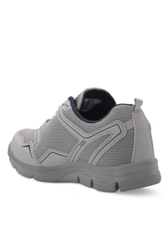 Slazenger ALETA I Erkek Spor Ayakkabıları Gri - Lacivert - Thumbnail