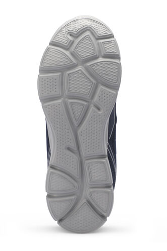 Slazenger ALETA I Erkek Spor Ayakkabıları Lacivert - Gümüş - Thumbnail