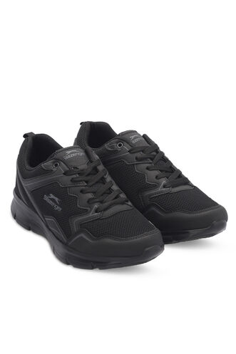 Slazenger ALETA I Men's Sneaker Shoes Black - Dark Gray - Thumbnail