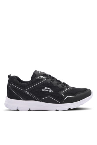 Slazenger ALETA I Men's Sneaker Shoes Black - Silver - Thumbnail
