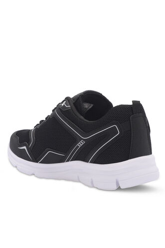 Slazenger ALETA I Men's Sneaker Shoes Black - Silver - Thumbnail